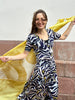 Skirt Slip Tiger Eye allover